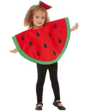 Maskeraddräkt vattenmelon för barn