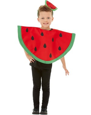 Vattenmelon maskeraddräkt för barn