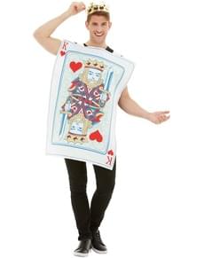 King of Hearts Costume for Men