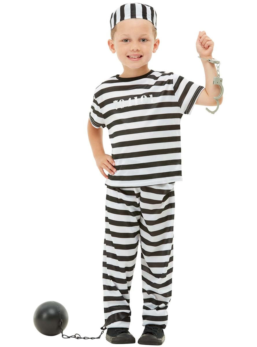 Kids Prisoner costume. Express delivery | Funidelia
