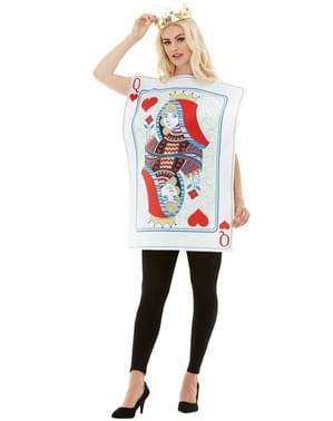 Hjerter dronning kostyme