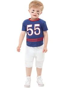 Blue Quarterback Costume for Boys