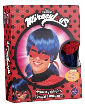 Peluca de Ladybug para mujer - Las aventuras de Ladybug