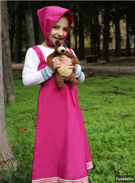 Costume da orso Masha e orso per bambini