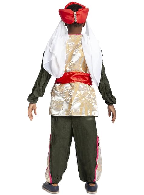 Fato de pajem Real de Baltazar para menino