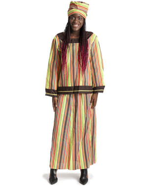 Kostum Tradisional Afrika Plus Size untuk Wanita