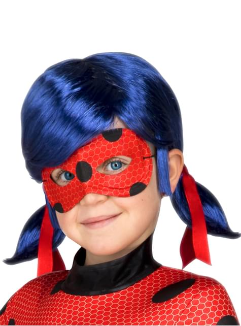 Parrucca da Ladybug per bambina - Miraculous - Le storie di Ladybug e Chat Noir
