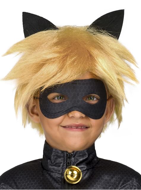 Parrucca da Chat Noir per bambino - Miraculous - Le storie di Ladybug e Chat Noir