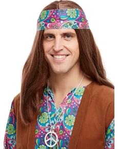 60s Hippie Peace Medallion