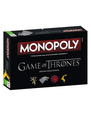 Monopoly de Game of Thrones Edição Deluxe em espanhol