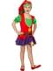 Disfarce de duende de Natal para menina
