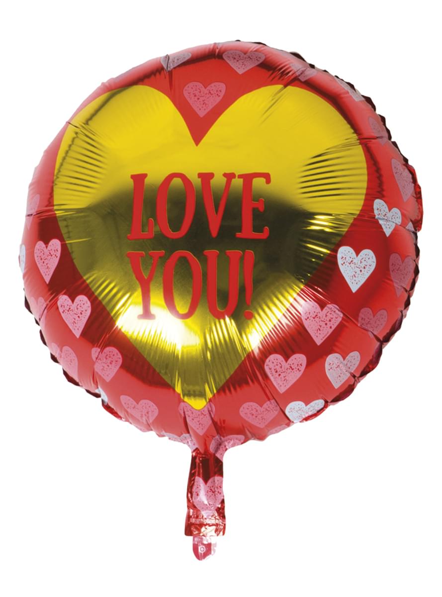 Foliový balonek se srdcem - Love You