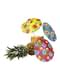 6 umbreluțe decorative hawaiene - Hibiscus