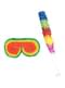 Piñata stick and eye mask set