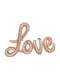 Globo Foil Love oro rosa