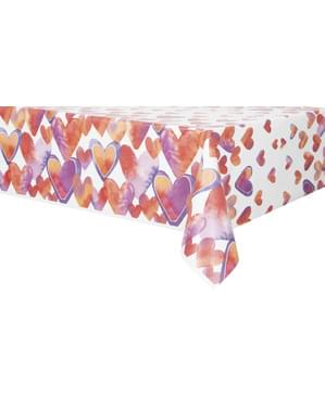 Nappe cœur aquarelle - Watercolour Hearts