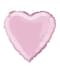 Palloncino di foil a forma di cuore rosa chiaro
