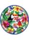 Set of 8 tropical summer plates - Palm Tropical Luau