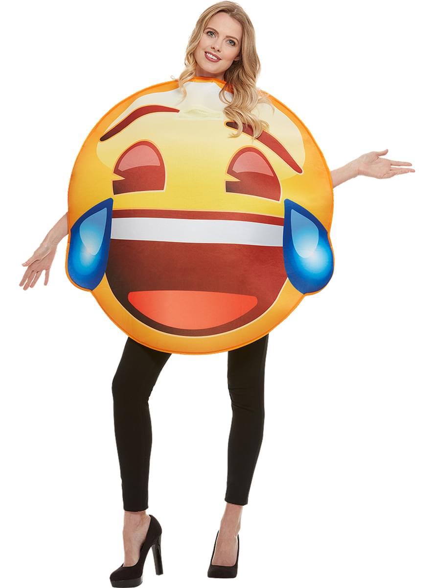 Emoji kostum - smiley s solzico