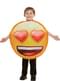 Emoji nasmejan s srčkastami očmi - kostum za otroke