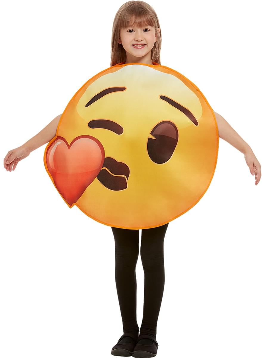Emoji Kostum ciuman hati untuk Anak
