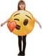 Disfraz de Emoji beso de corazón infantil