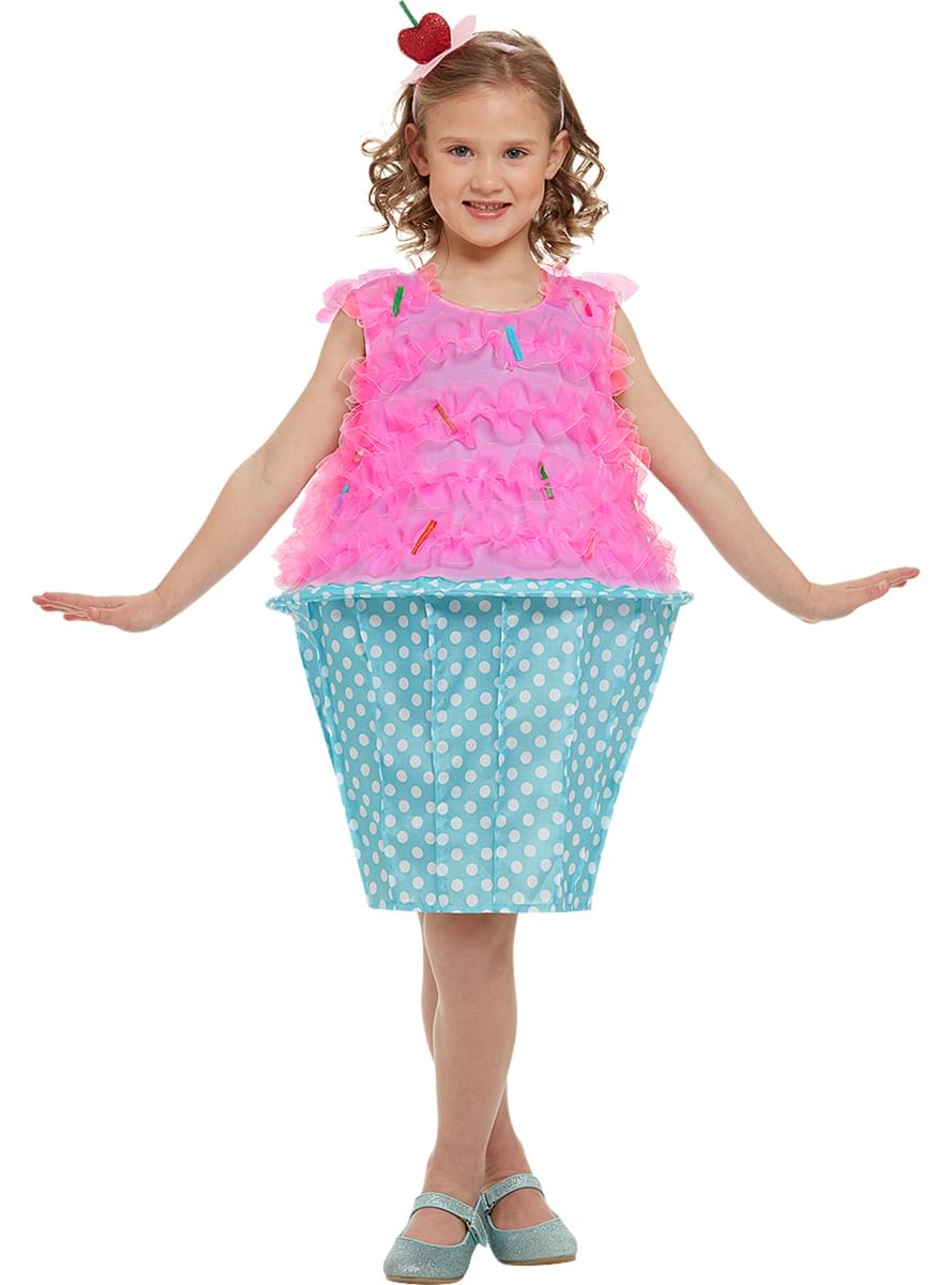 Cupcake búningur fyrir börn