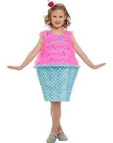 Pink cupcake costume for girls