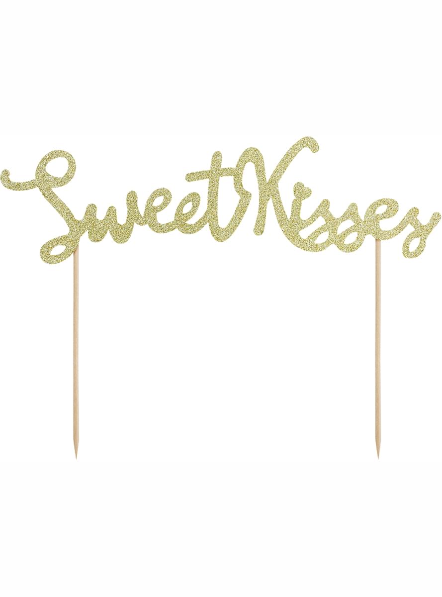Dekorace na dort sweet kisses – Valentine Collection