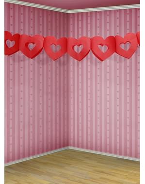 Girlanda Czerwone Serca – Valentine Collection