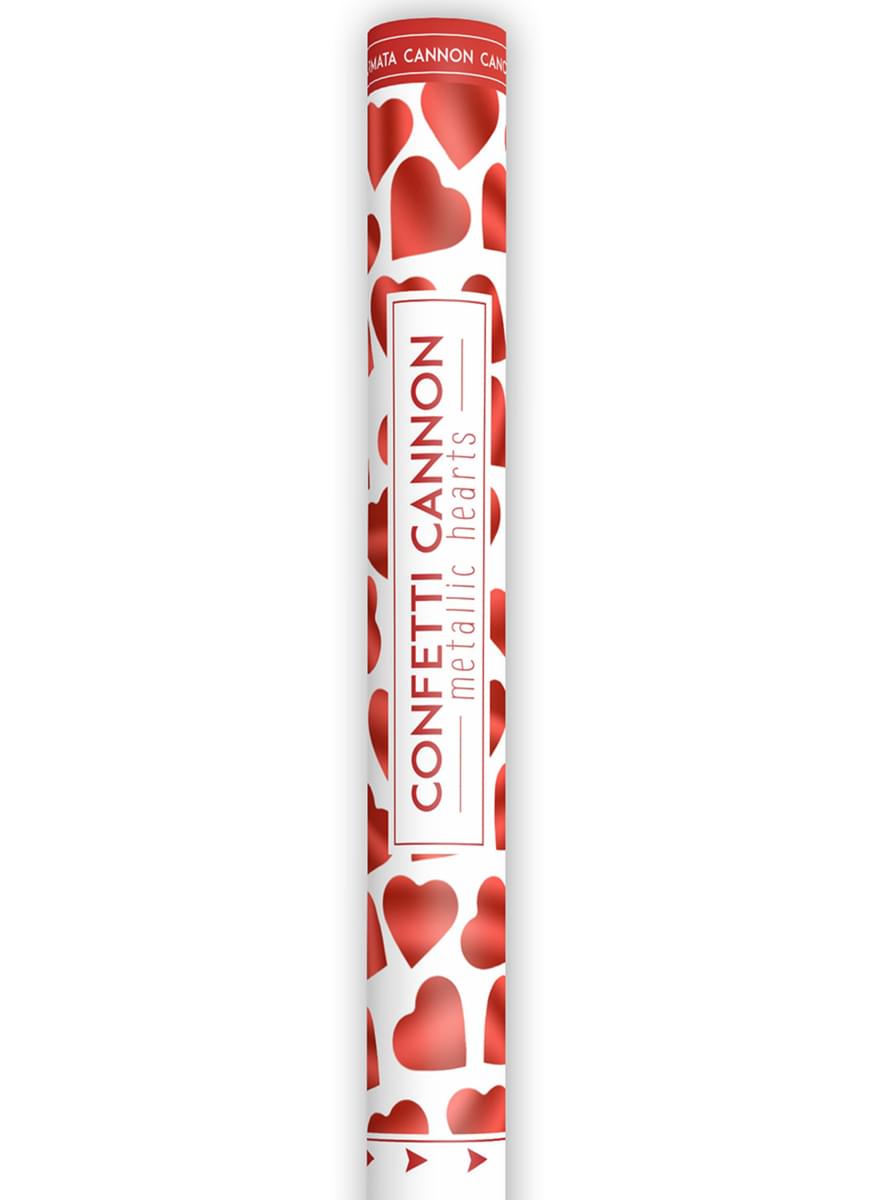 Cannone di coriandoli di cuori- Valentine Collection