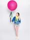 Palloncino gigante rosa fucsia