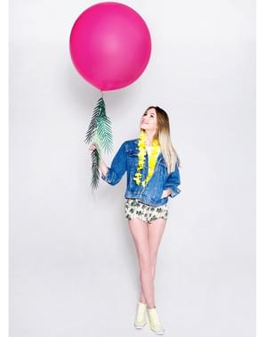 Gigantische hete roze ballon