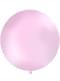 Gigantisk ballong rosa pastellfärg