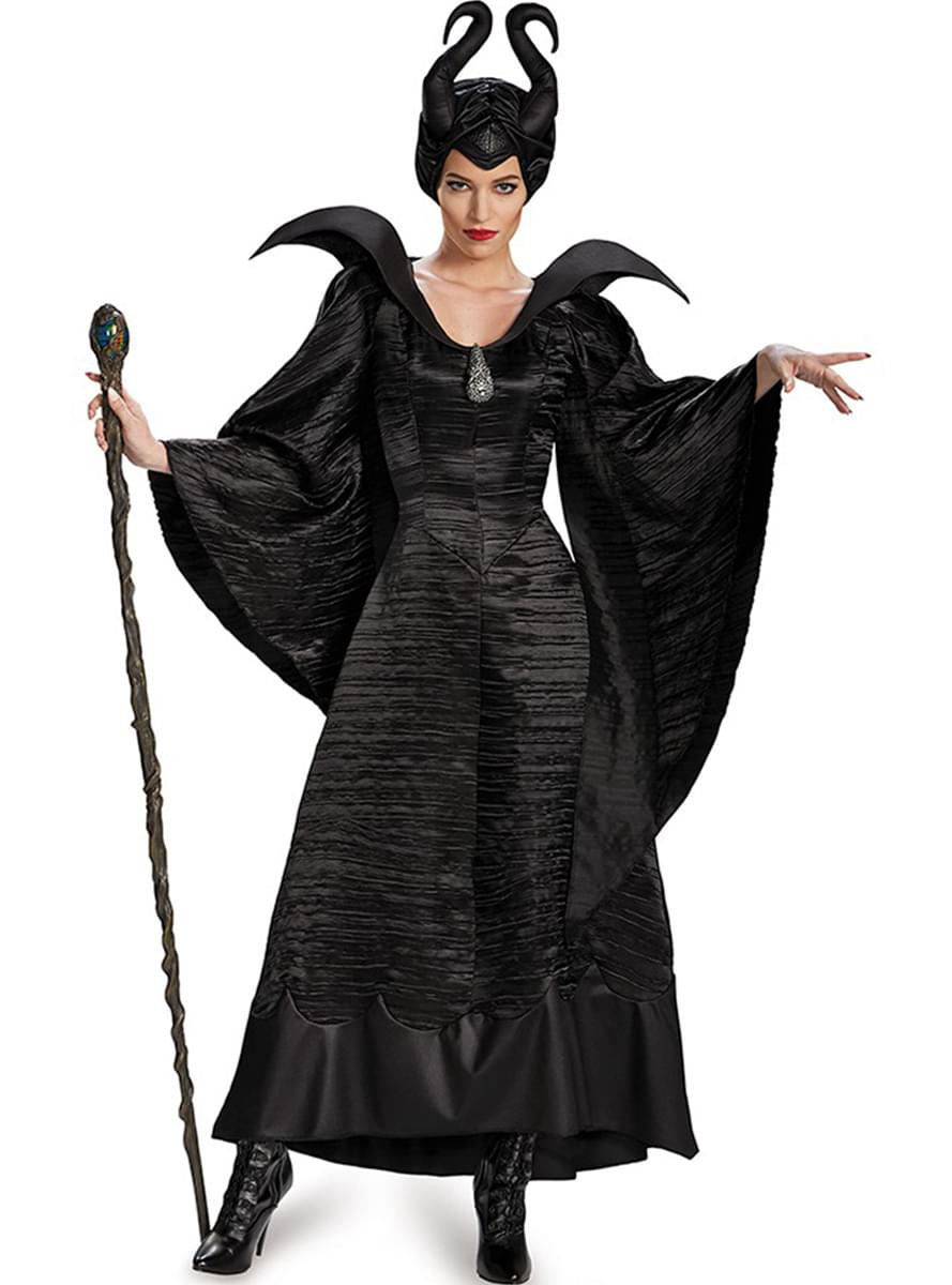 Maleficent deluxe kostume til kvinder