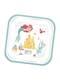 4 Den Lille Havfrue Firkantede Tallerkne (24 cm) - Ariel Under the Sea