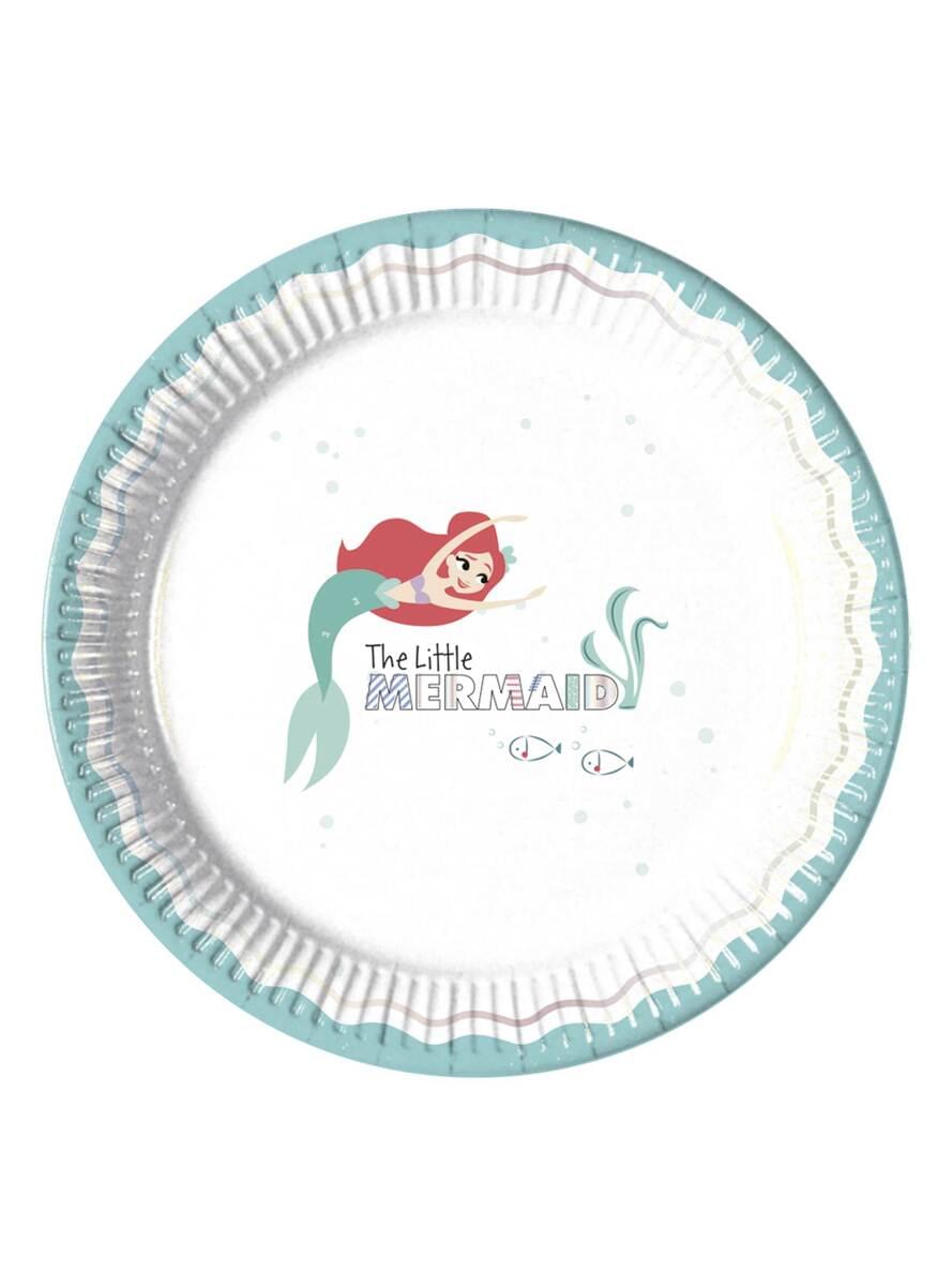 8 The Little Mermaid borde (23 cm) - Ariel Under the Sea