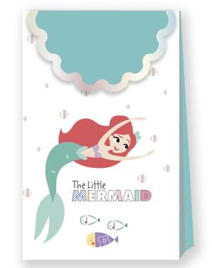 4 The Little Mermaid Party Bags - Ariel Under the Sea