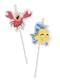 Set of 6 The Little Mermaid Straws- Ariel Under the Sea