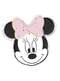 4 Minnie Mouse Face Shaped Plate (32 cm) - Minnie Party Gem