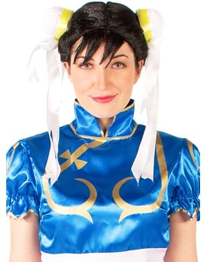 Chun-Li pruik - Street Fighter