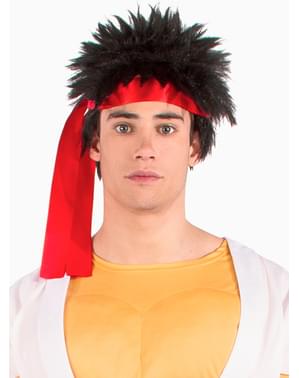Peruca de Ryu - Street Fighter