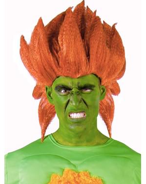 Peruca de Blanka - Street Fighter