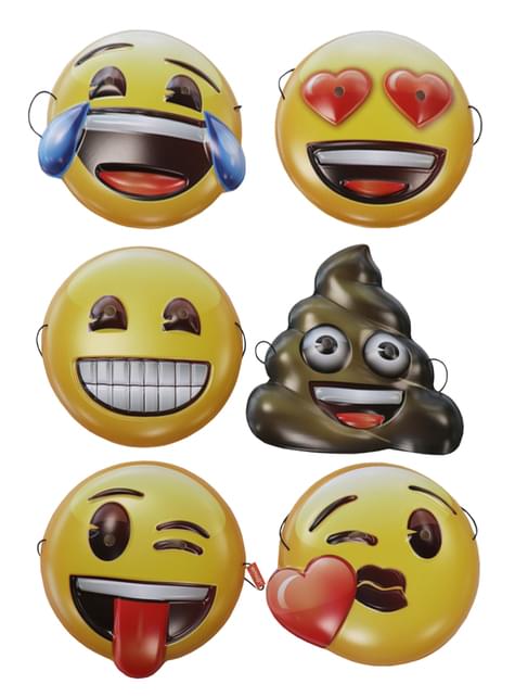 6 masker Emoji