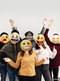 Emoji Augenmasken Set 6-teilig