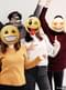 6 Emoji gezichtsmaskers