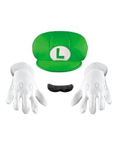 Kit de accesorios Luigi deluxe para niño