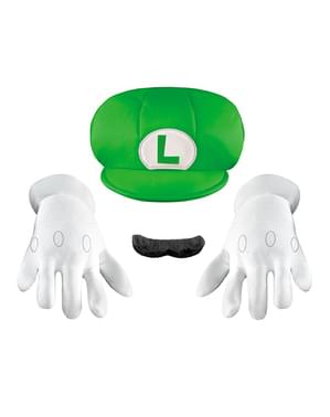 Kit de acessórios Luigi deluxe para menino