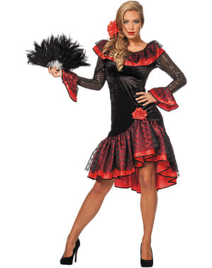 Costum de spaniolă tradițional pentru femeie