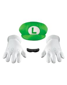 Kit de acessórios Luigi deluxe para adulto